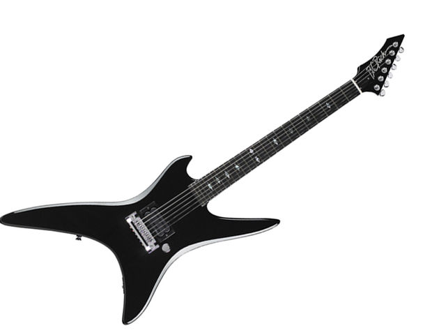 B.C. Rich Chuck Schuldiner Tribute Stealth guitar Handcrafted Made with precision and purpose